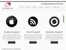 Tablet Screenshot of pc-support.us